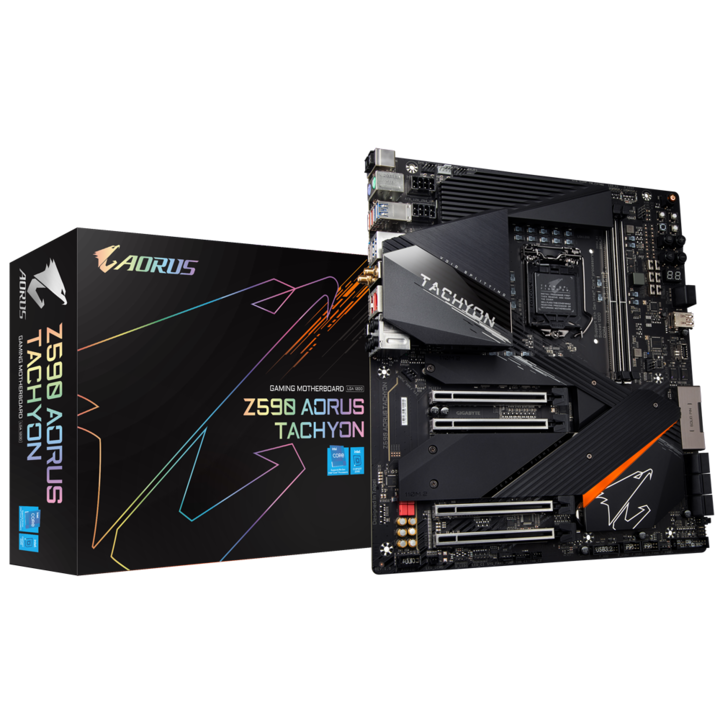 Mainboard Gigabyte Z590 AORUS TACHYON (Intel)