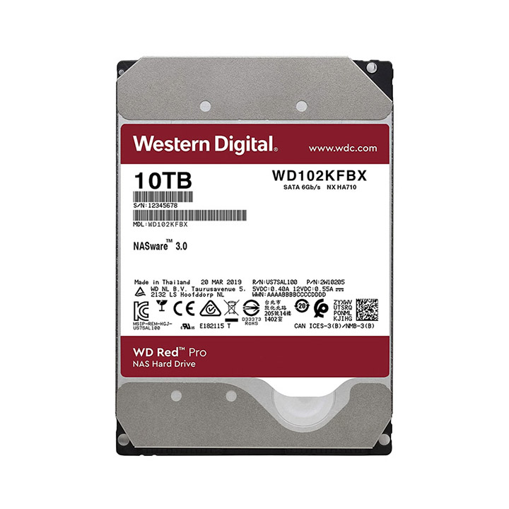 Ổ cứng HDD WD Red Pro 10TB 3.5