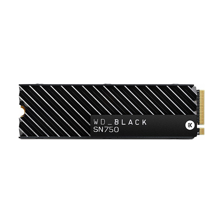 Ổ cứng SSD WD Black SN750 heatsink 1TB M2-2280 NVMe PCIe Gen3x4 WDS100T3XHC