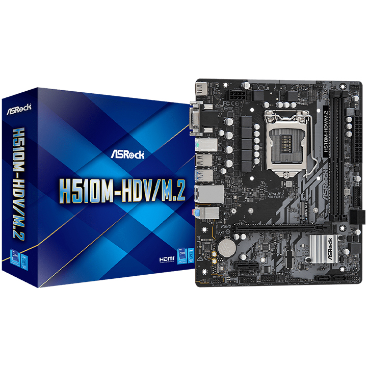 Mainboard ASROCK H510M-HDV/M.2 (Intel)