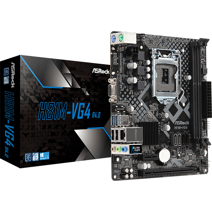 Mainboard ASROCK H81M-VG4 R4.0 (Intel)