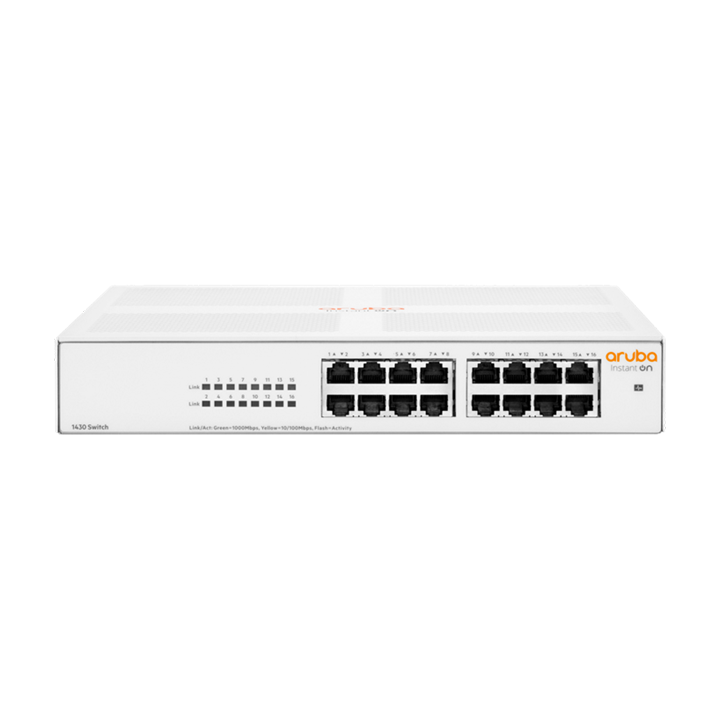 Switch Instant On 1430 16 Port Gigabit Aruba R8R47A