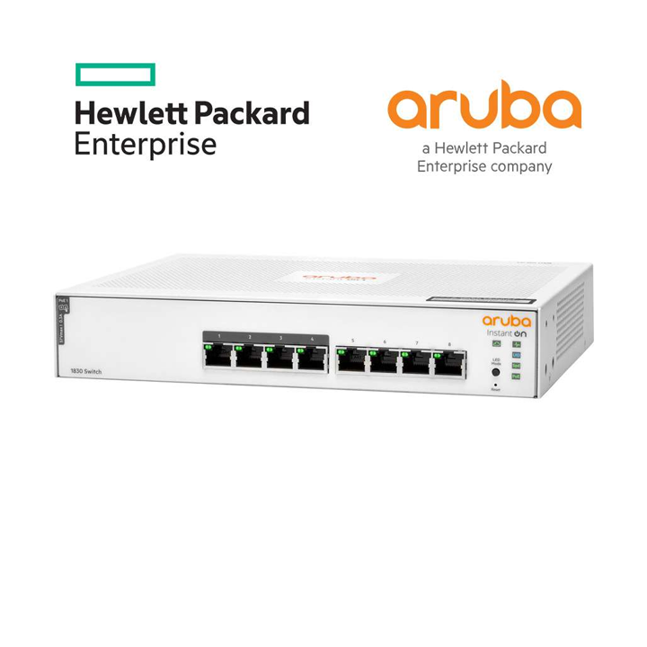 Switch Instant On 1830 8 Port Gigabit PoE 65W Aruba JL811A