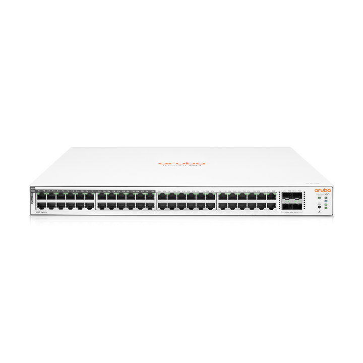 Switch Instant On 1830 48 Port Gigabit 4 SFP 370W Aruba JL815A