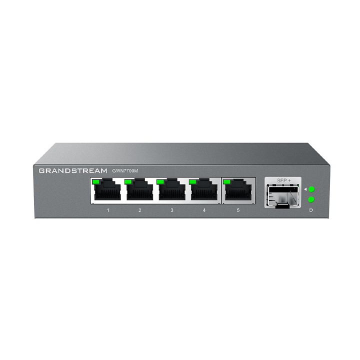 Switch 5 cổng 2.5 Gigabit Grandstream GWN7700M