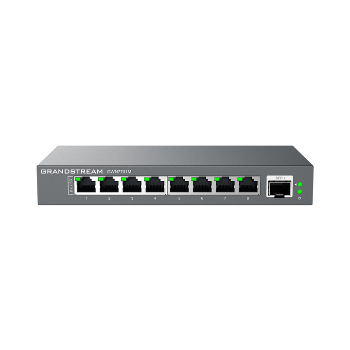 Switch 8 cổng 2.5 Gigabit Grandstream GWN7701M