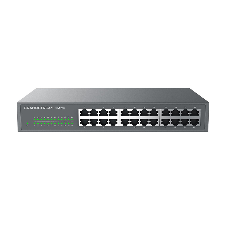 Switch 24 cổng Gigabit Grandstream GWN7703