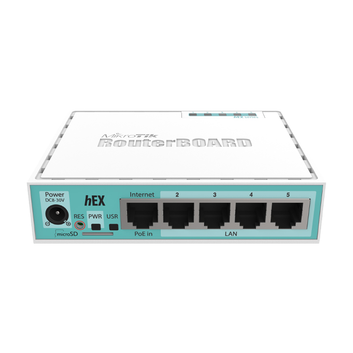 Router cân bằng tải 5 Port MikroTik RB750Gr3