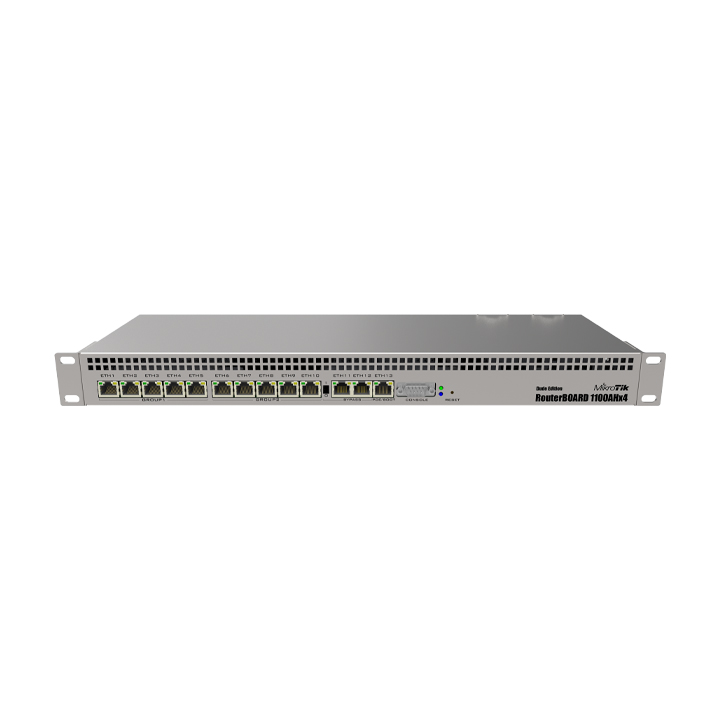 Router cân bằng tải 13 Port MikroTik RB1100AHx4 Dude Edition