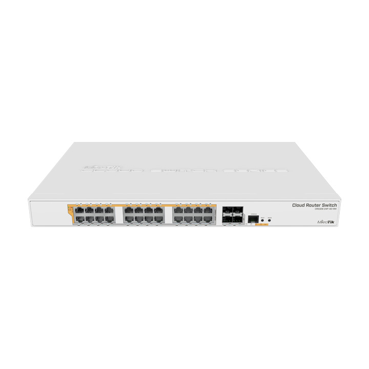 Thiết bị chuyển mạch Switch MikroTik CRS328-24P-4S+RM