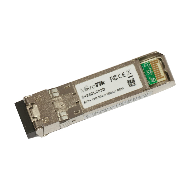 Module quang SFP Multi-mode Duplex LC MikroTik S+85DLC03D