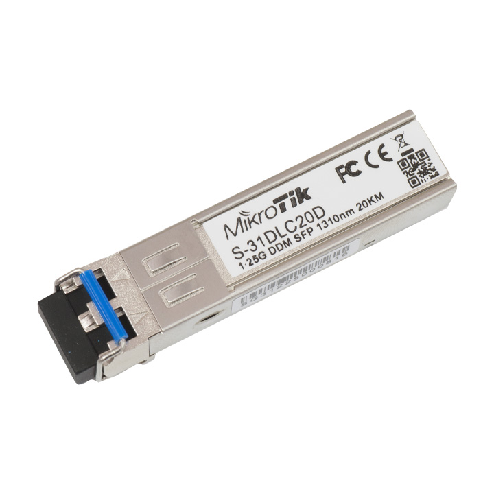 Module quang SFP Single-mode Duplex LC MikroTik S-31DLC20D