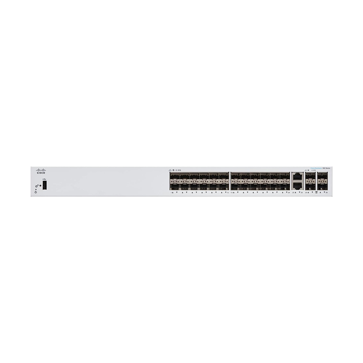 Thiết bị chuyển mạch Cisco CBS350-24S-4G-EU (24 x 1G SFP + 2 x 1G copper/SFP combo + 2 x 1G SFP)