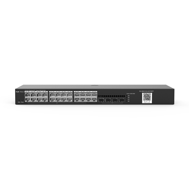 Layer 2 Cloud Managed Switch 24 cổng Ruijie Reyee RG-NBS3100-24GT4SFP