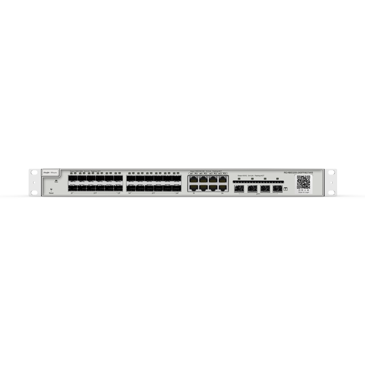 Layer 2 Cloud Managed Switch 24 cổng SFP Ruijie Reyee RG-NBS3200-24SFP/8GT4XS