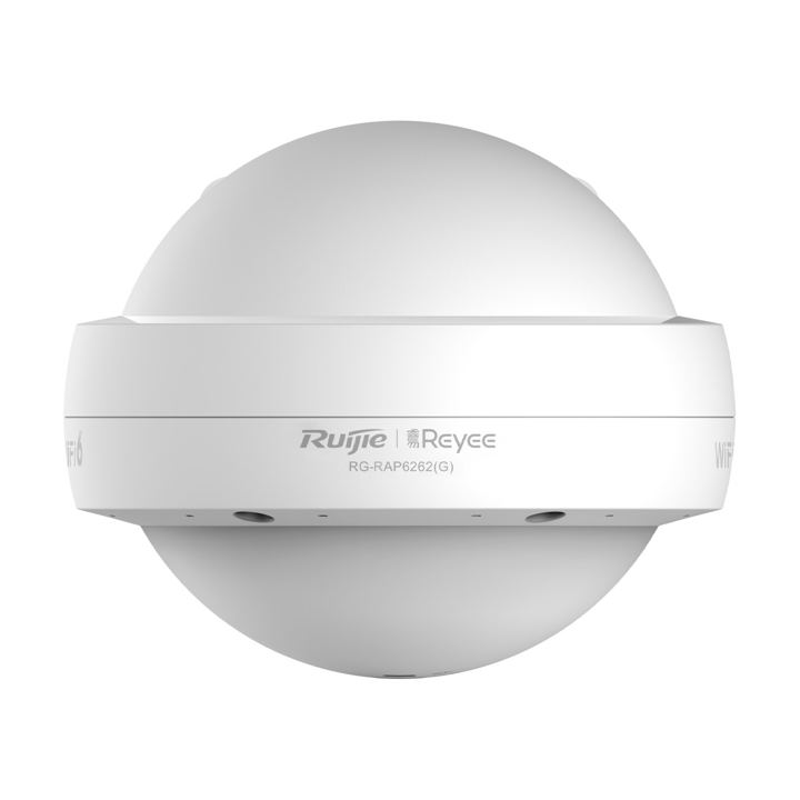 Access Point ngoài trời Wi-Fi 6 băng tần kép AX1800 Ruijie Reyee RG-RAP6262(G)