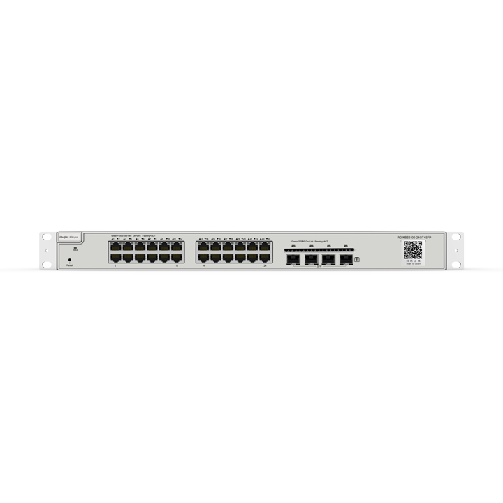 Layer 3 Cloud Managed Switch 24 cổng Gigabit Reyee Ruijie RG-NBS5100-24GT4SFP