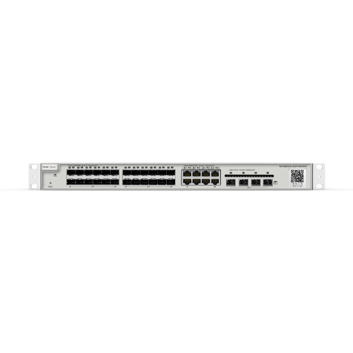 Layer 3 Cloud Managed Switch 24 cổng Gigabit SFP Reyee Ruijie RG-NBS5200-24SFP/8GT4XS