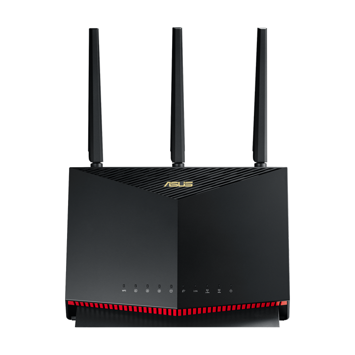 Gaming Router Wi-Fi 6 Băng tần kép chuẩn AX5700 ASUS RT-AX86U Pro