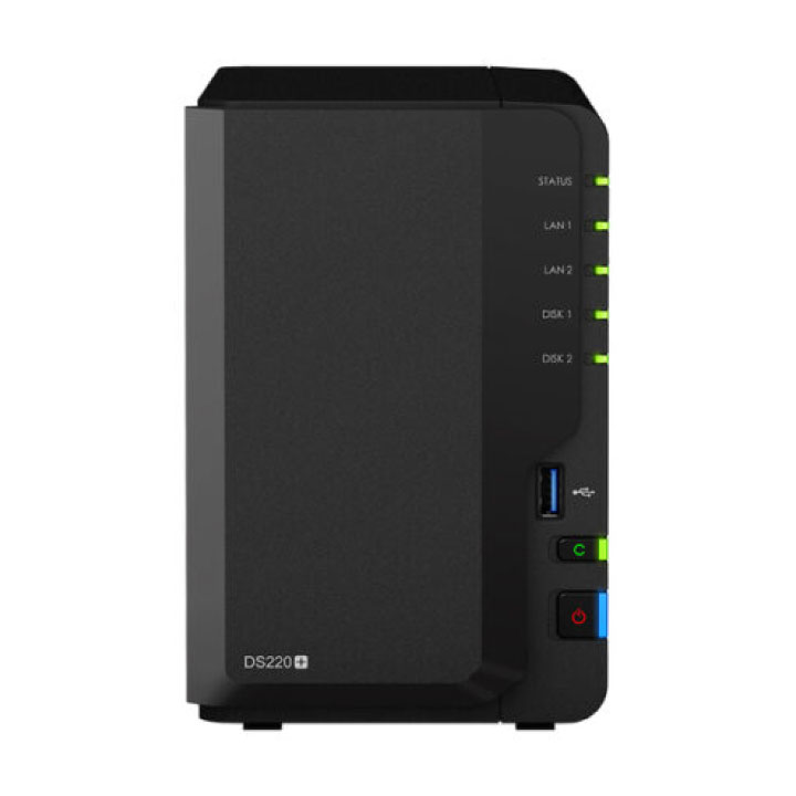 Thiết bị lưu trữ NAS Synology 2 bays DS220+