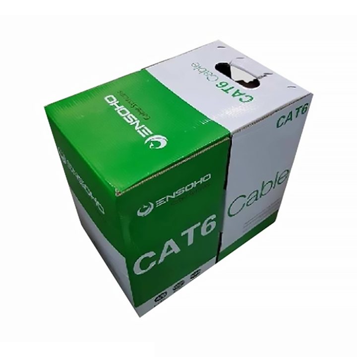 Cáp mạng CAT6 FTP CCA chống nhiễu 305m ENSOHO EN-F6CA24