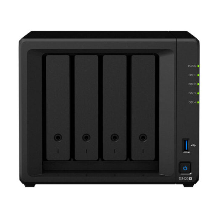 Thiết bị lưu trữ NAS Synology 4 bays + 2 NVME DS920+