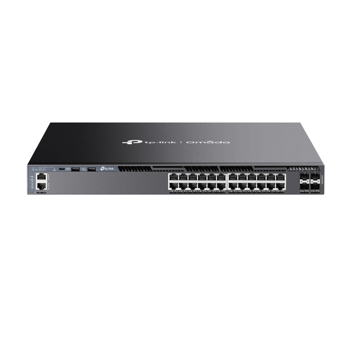 Switch Managed L3 Omada 24 Cổng Gigabit với 4 Khe SFP+ 10G TP-Link SG6428X