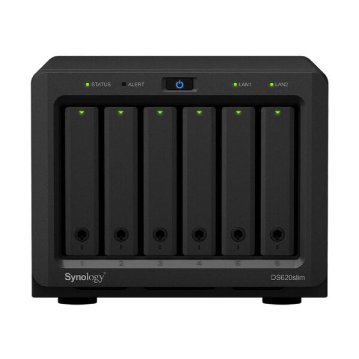 Thiết bị lưu trữ NAS Synology DS620slim 6 bay