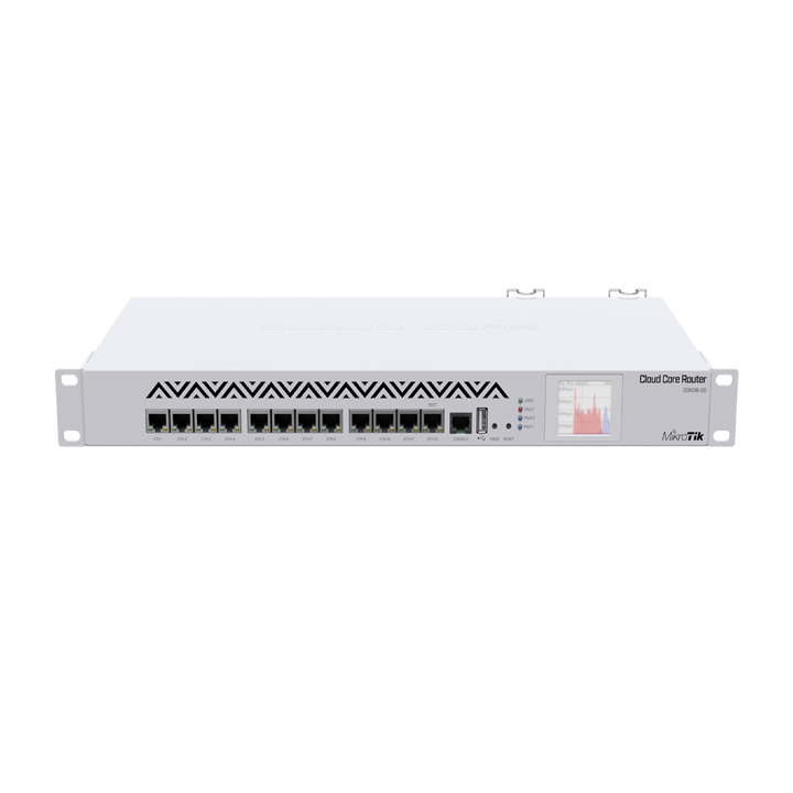 Router cân bằng tải 12 Port MikroTik CCR1016-12G