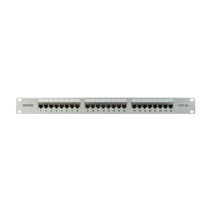 Patch Panel CAT.5e 24 Port 19 inch DINTEK 1402-03012