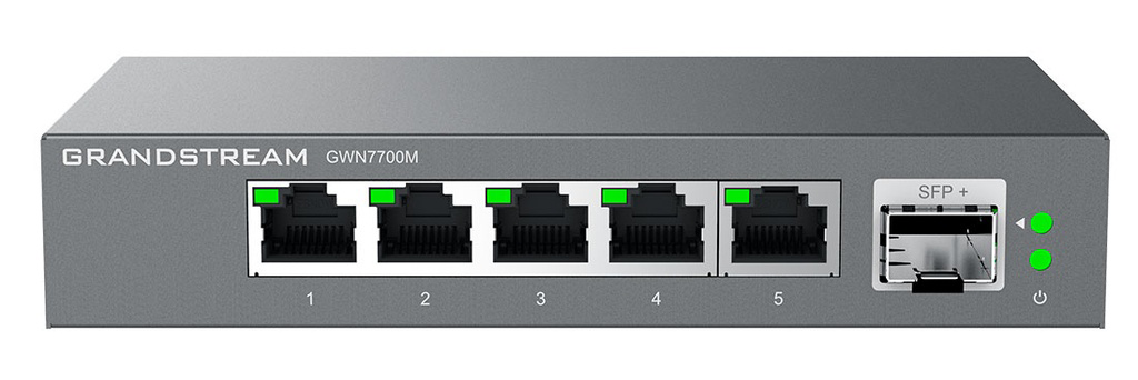 Switch 5 cổng 2.5 Gigabit Grandstream GWN7700M