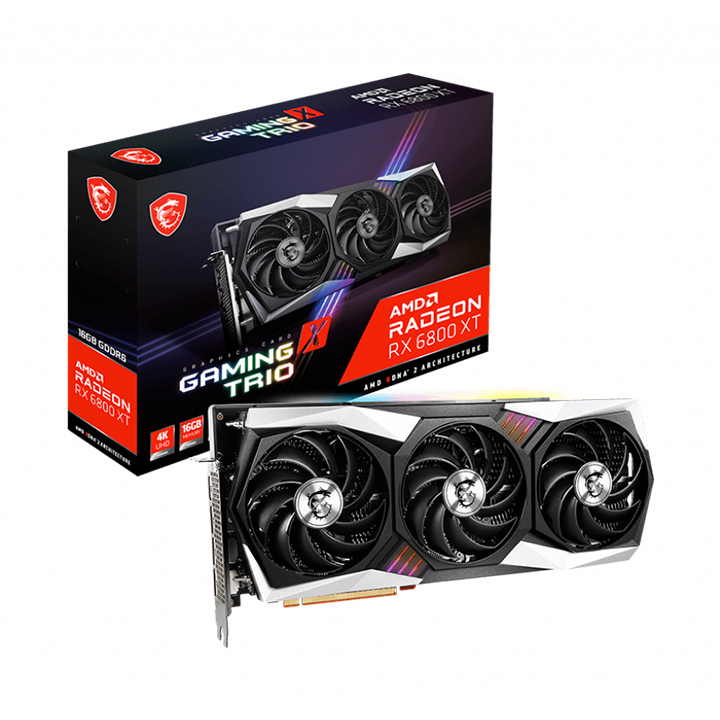 Card màn hình MSI Radeon RX 6800 XT GAMING Z TRIO 16G