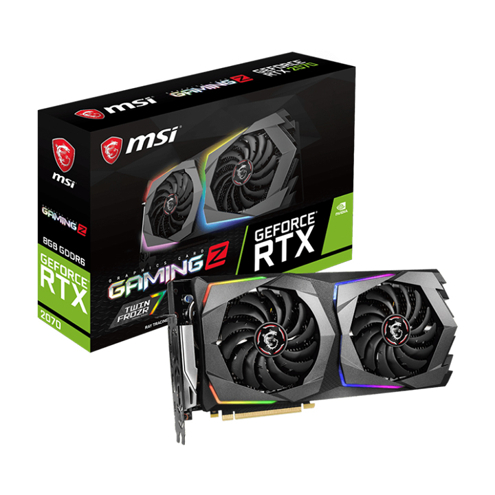 Card màn hình MSI RTX 2070 GAMING Z 8G