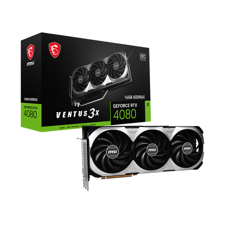 Card màn hình MSI GeForce RTX 4080 16GB VENTUS 3X OC