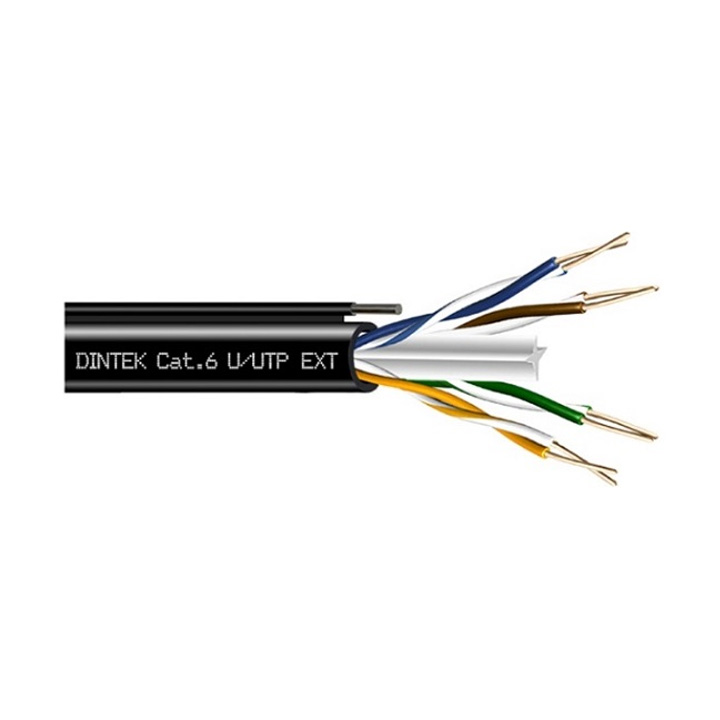 Cáp mạng ngoài trời CAT6 UTP 500m DINTEK 1101-04017