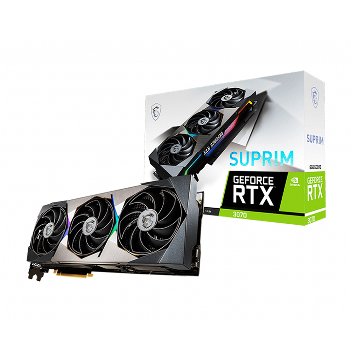 Card màn hình MSI GeForce RTX 3070 SUPRIM X 8G