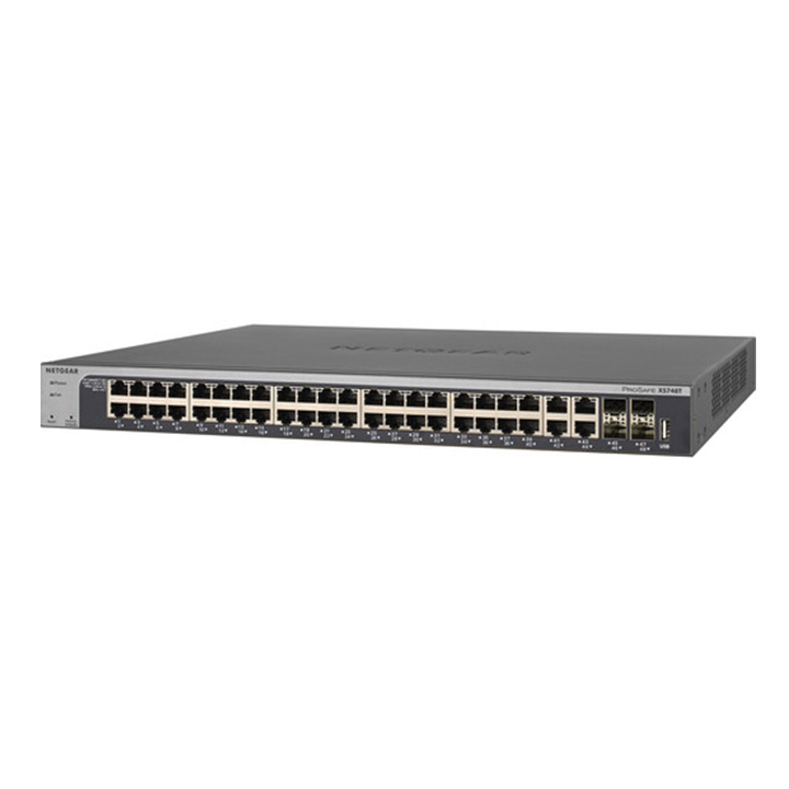 Smart Manage Gigabit Switch Netgear 48 Port Prosafe XS748T