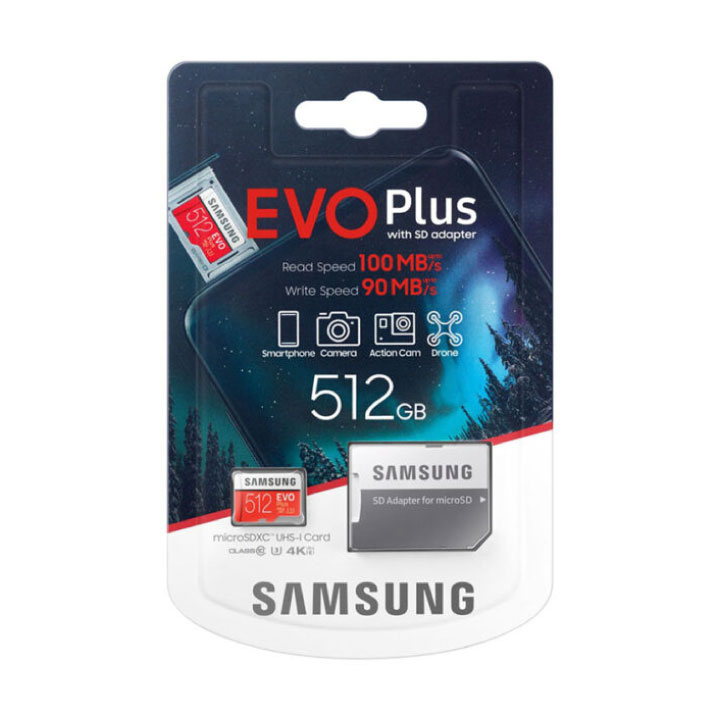 Thẻ nhớ MicroSD SamSung EVO Plus 512GB MB-MC512HA/APC