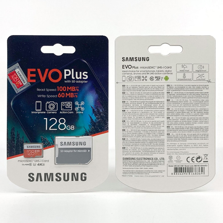 Thẻ nhớ MicroSD SamSung EVO Plus 128GB MB-MC128HA/APC