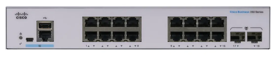 Switch Cisco CBS350-16T-2G-EU