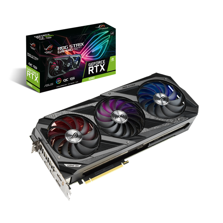 Card màn hình Asus ROG STRIX GeForce RTX 3080 V2 OC Edition O10GB GAMING GDDR6