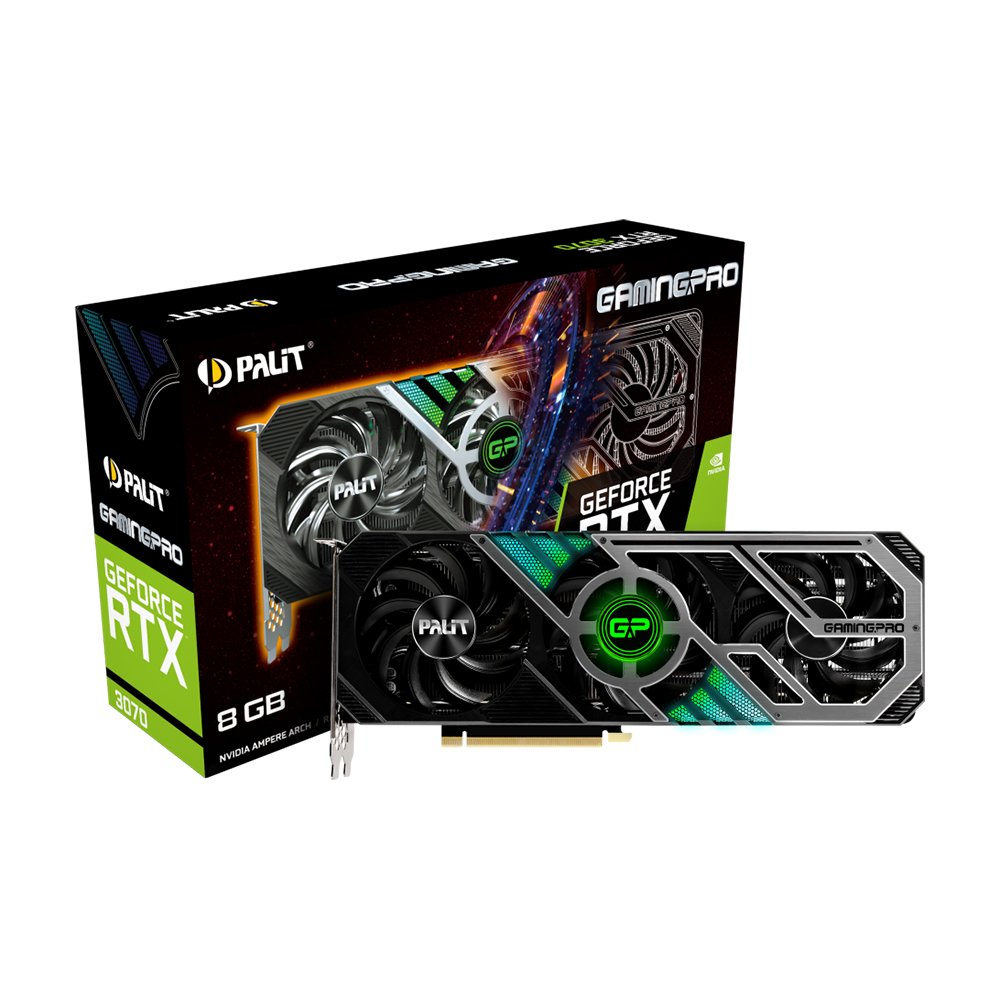 Card màn hình Palit GeForce RTX™ 3070 GamingPro 8GB GDDR6