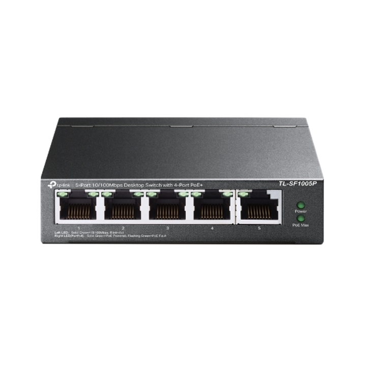 Switch 5 cổng 10/100Mbps PoE TP-Link TL-SF1005P