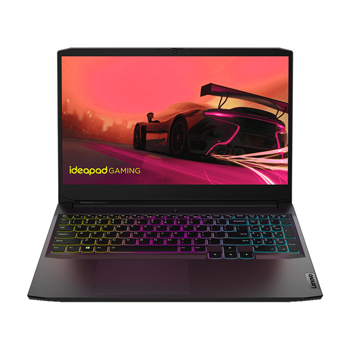 Laptop Lenovo IdeaPad Gaming 3 15ACH6 (82K201BBVN) (Ryzen 5 5600H/8GB DDR4/512GB SSD M.2 NVMe/15.6” FHD/RTX 1650 4GB/RGB KB/3Cell 45WH/Win 11 Home/SHADOW BLACK (Đen)/2Y WTY)