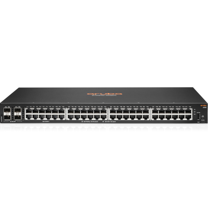 Gigabit Switch 6100 48G 4SFP+ 48 Port Aruba JL676A