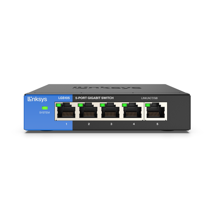 Switch để bàn 5 cổng Gigabit Linksys LGS105