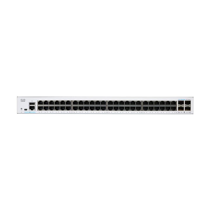 Smart Switch 48 cổng Gigabit + 4 x 1G SFP Cisco CBS250-48T-4G-EU