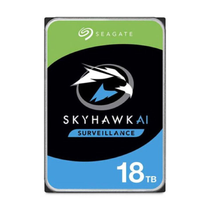 Ổ cứng HDD Seagate Skyhawk AI 18TB 3.5″ SATA 3 ST18000VE002