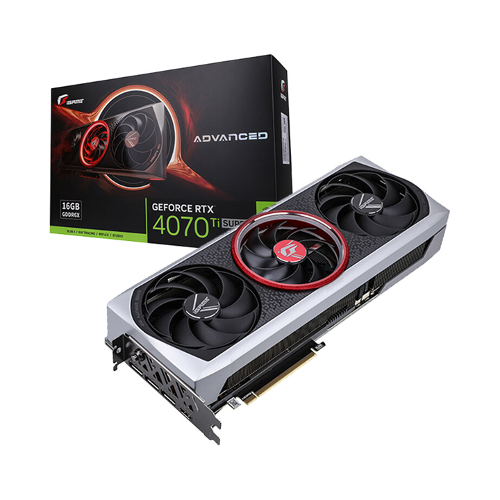 Card màn hình Colorful GeForce RTX 4070 Ti SUPER Advanced OC 16GB-V