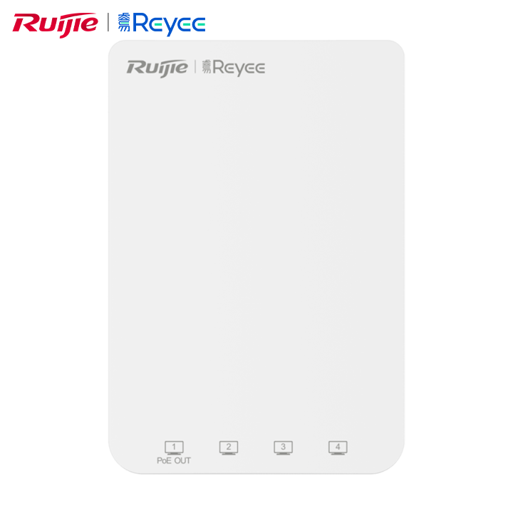 Bộ phát Wi-Fi ốp tường băng tần kép Ruijie Reyee RG-RAP1200(P)